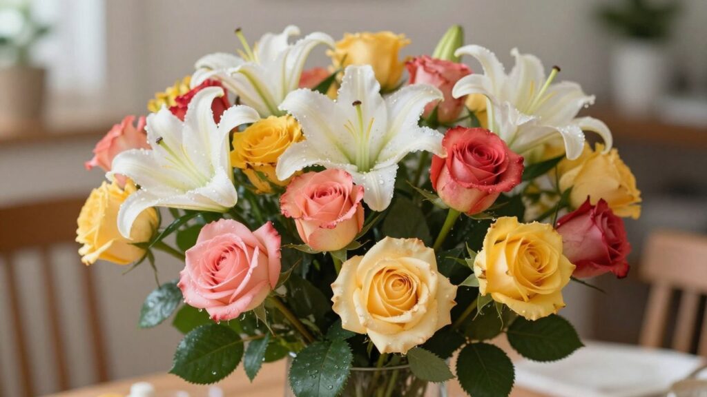 Fresh flower bouquet delivered same-day in Altona.