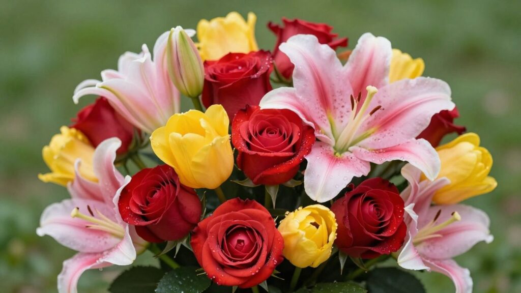 Fresh flower bouquet with same-day delivery in Melbourne.