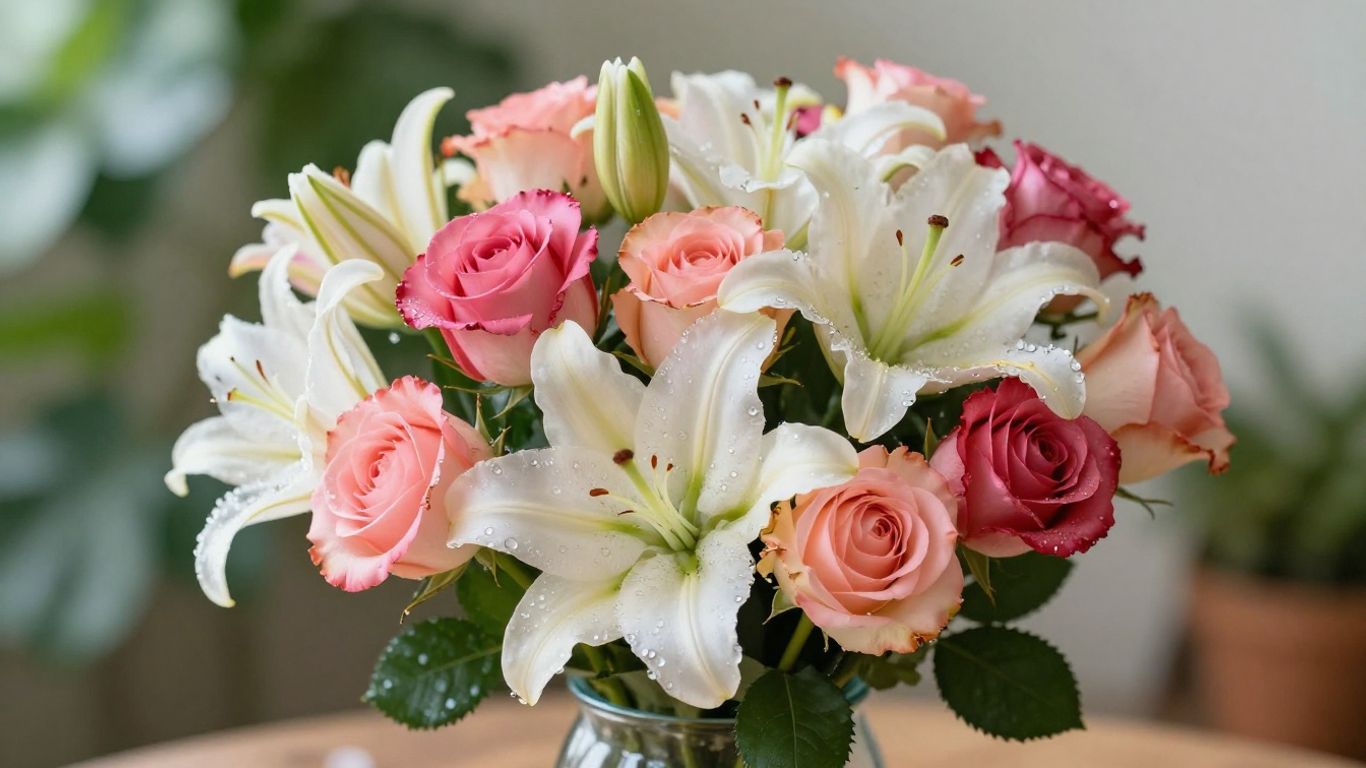Fresh flower bouquet delivered daily in Altona Meadows.