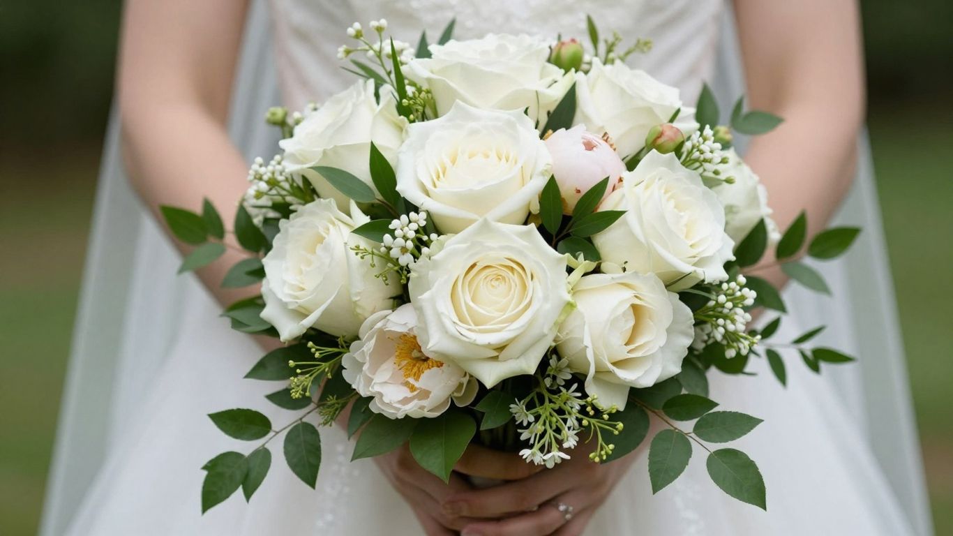 Beautiful wedding flowers in Point Cook