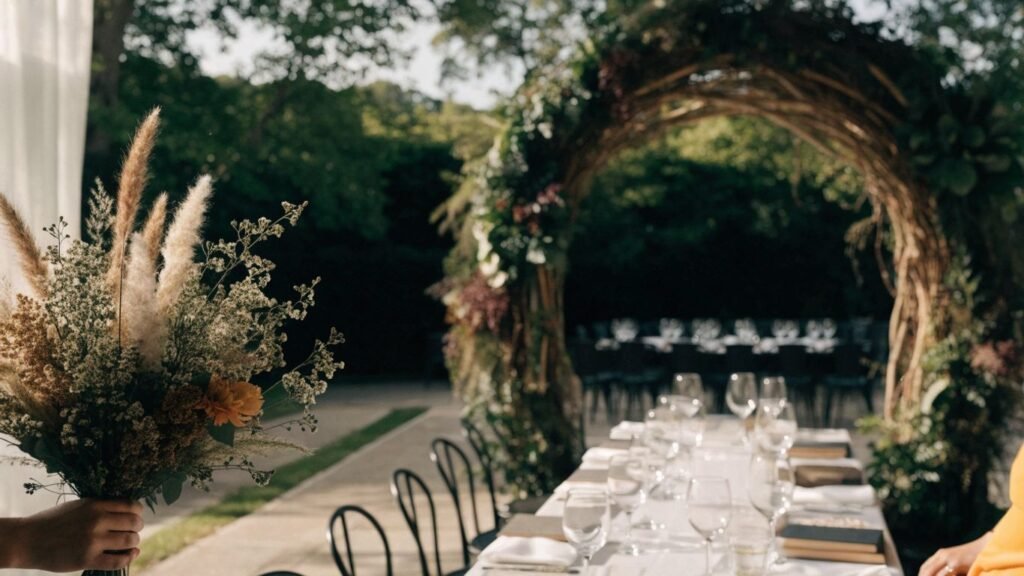 How to plan a floral setup for your wedding day in Melbourne