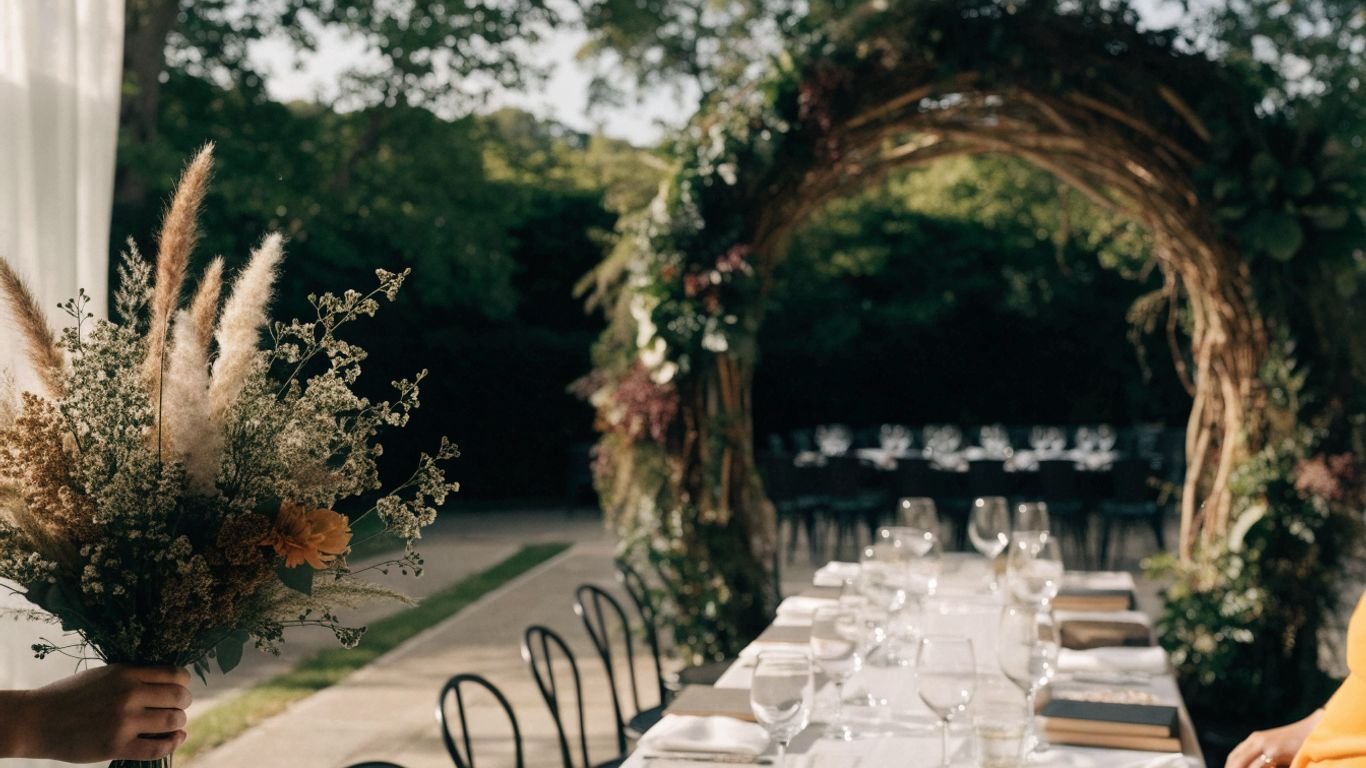 How to plan a floral setup for your wedding day in Melbourne